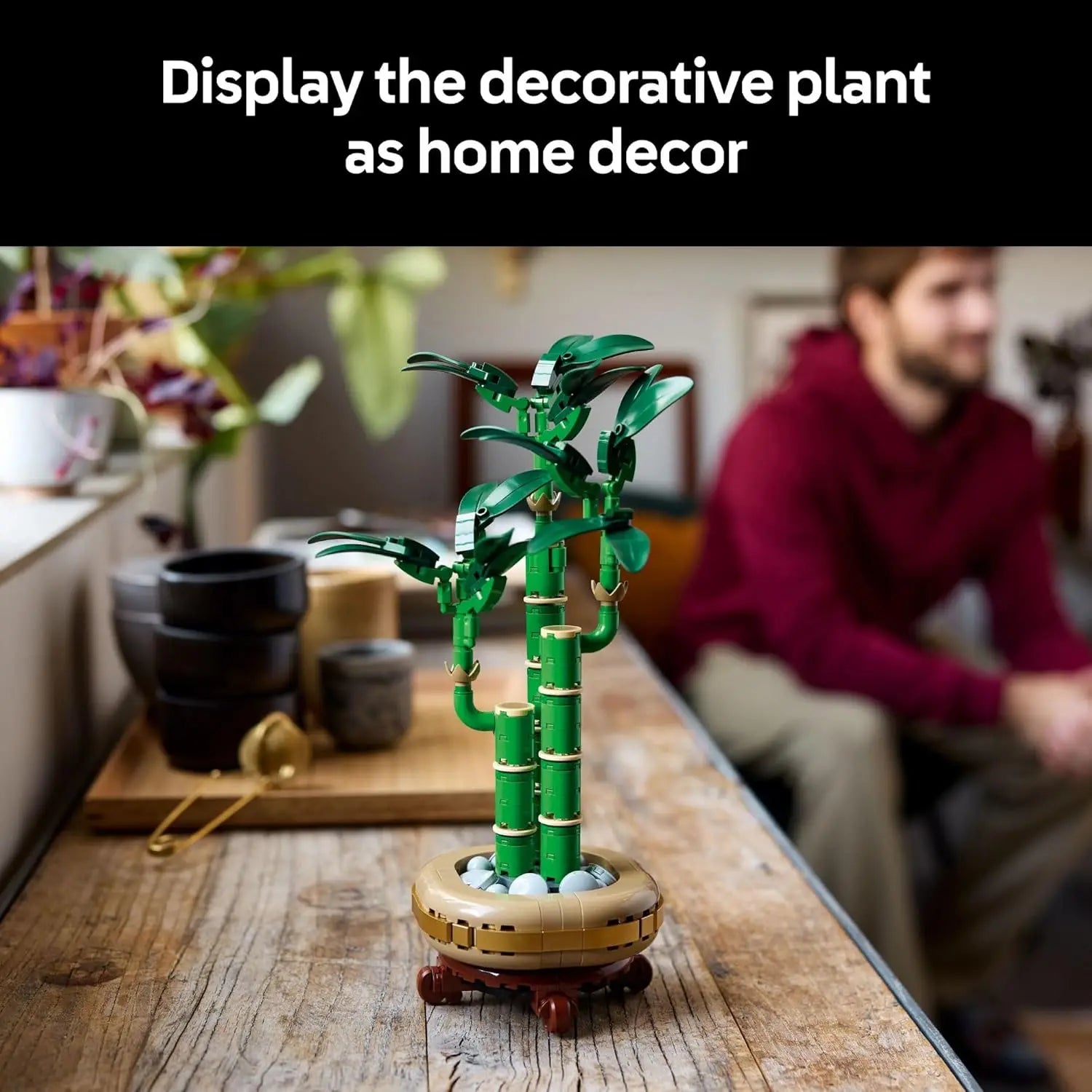Flower Bouquet Architectural Decoration Set Orchid Bamboo Chrysanthemum Plum Blossom Building Blocks DIY Flowers Toy Kid Adult