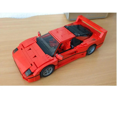 1192 PCS 10248 F40 Compatible MOC-49743 Sports Car  Splicing Assembly Building Block Toy Model DIY Kids Gift Gift